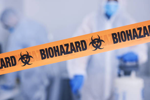 Professional Infectious Disease Decontamination technician working in Shaver Lake, CA